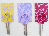 Creme de la Craft Scrapbook Paper Key Mark